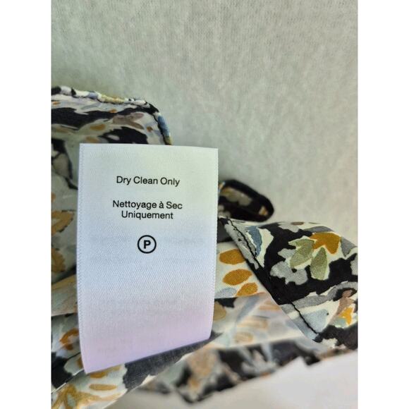 Veronica Beard JACKSON FLORAL-PRINT DRESS In Black Multi Size 4 NWT - Picture 12 of 12